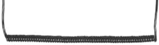 Spiralleitung 5 m 5x1,5 mm² Mantell PUR schwarz
