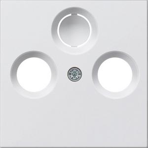 Abdeckung für Antennensteckdose System 55 reinweiß
