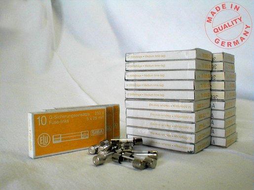 G-Sicherung mittelträge 5x25mm 250V 2A