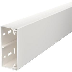Leitungsführungskanal mit Bodenlochung 40x90 mm reinweiß