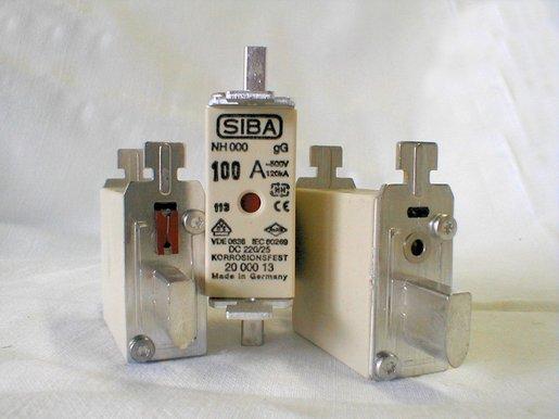 NH-Sicherung gG Gr.000 Typ NH00 40A Kombimelder