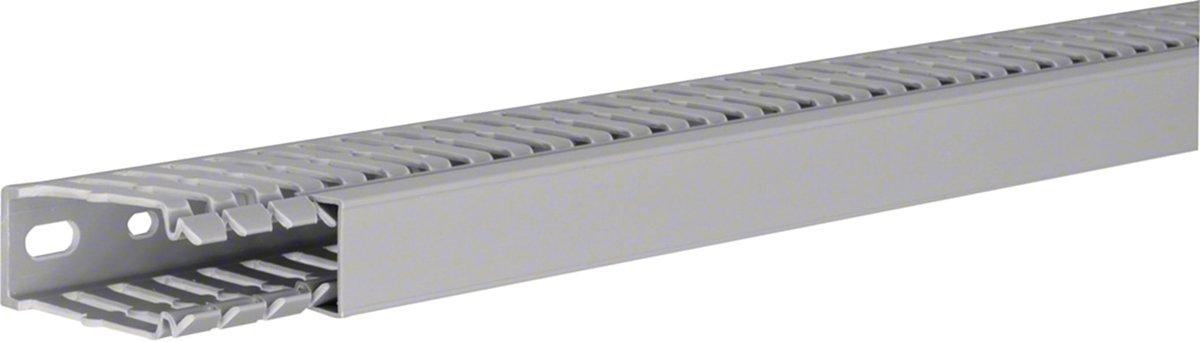 Verdrahtungskanal aus PVC BA7 60x25mm steingrau