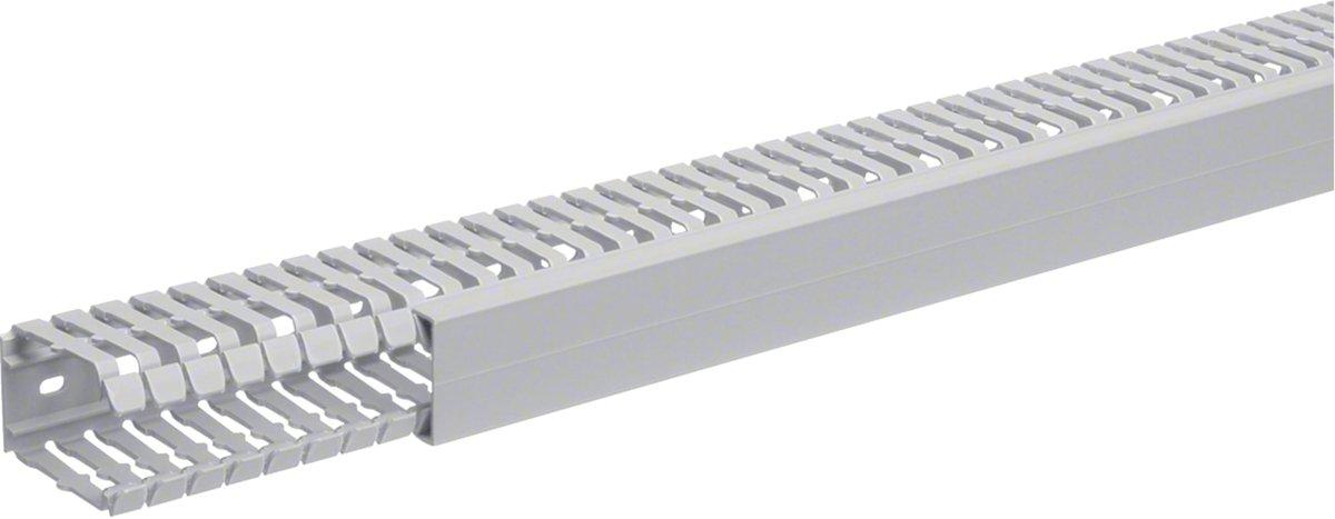 Verdrahtungskanal aus PVC BA7 60x40mm steingrau