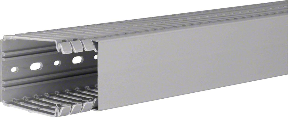 Verdrahtungskanal aus PVC BA7 80x60mm steingrau