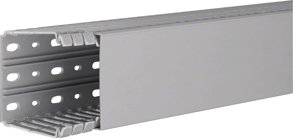 Verdrahtungskanal aus PVC BA7 80x80mm steingrau