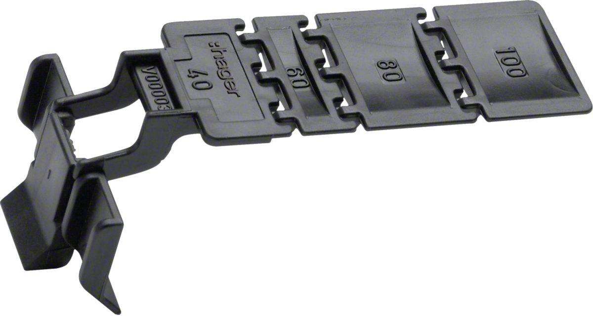 Klammer aus Polystyrol zu Verdrahtungskanal BA7/HA7 ab Breite 40 mm