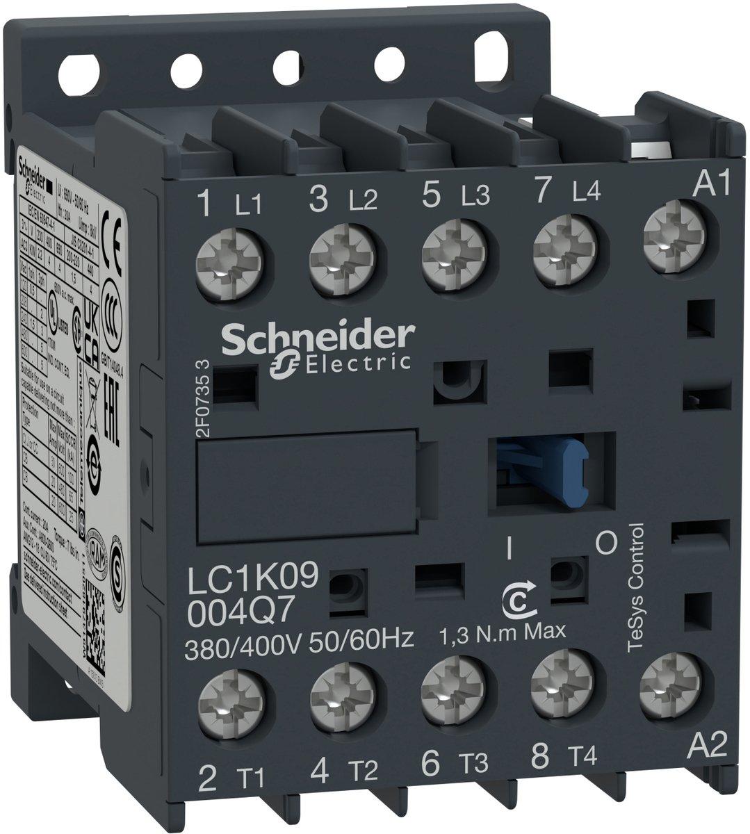 Leistungsschütz AC-schaltend 4p 230V~ 20A LC1-K09004P7