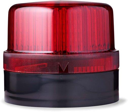 LED Blinkleuchte rot/schwarz 24 V AC/DC
