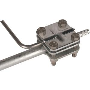Anschlussklemme für TiefenerderØ 20-30 mm Rd./Fl. 8-12,5/-40 mmSt/tZn