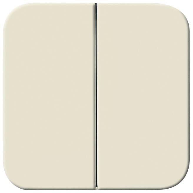 Wippe 2-fach für Serienschalter weiß - Busch-Duro 2000 SI