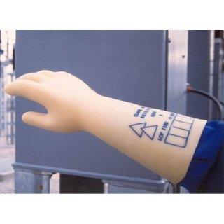Isolierende Handschuhe 1000V AC Gr. 9 Schutzklasse 0