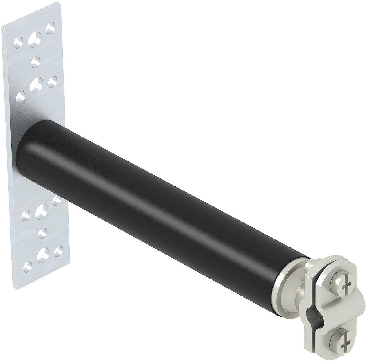 ISO-Abstandhalter mit Befestigung 500mm Alu