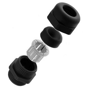 Exe Dichtverschraubung RAL9005 schwarz ATEX POWTK 16 ISO