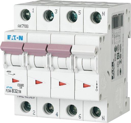 LS-Schalter MCB 32A 3P+N Charakteristik: D