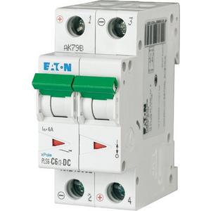 LS-Schalter MCB 6A 2P Charakteristik: C DC