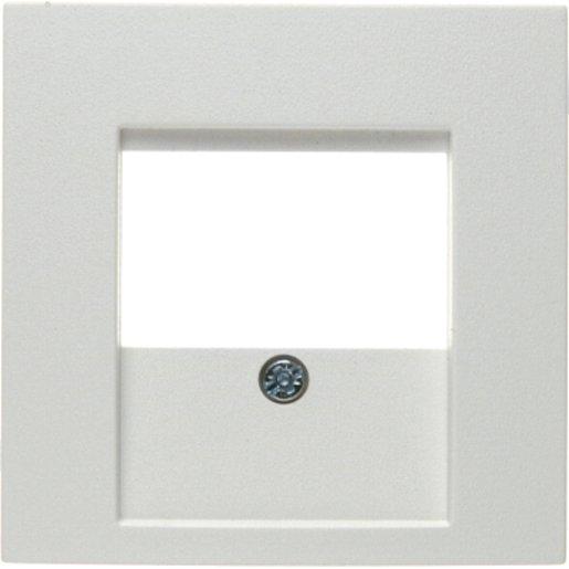 Zentralstück für TDO- und Lautsprecher-Anschlussdose polarweiß matt