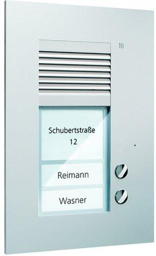 UP-Außenstation mit 2 Tasten 1-spaltig