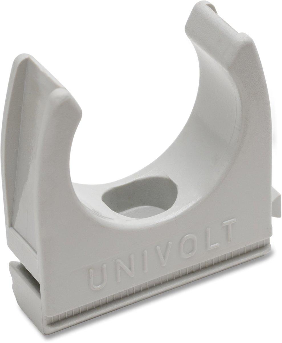 CL 20 Klemmschelle anreihbar hellgrau