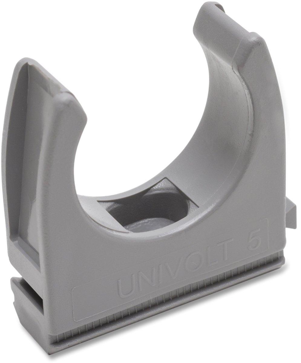 CL 20 Klemmschelle anreihbar grau