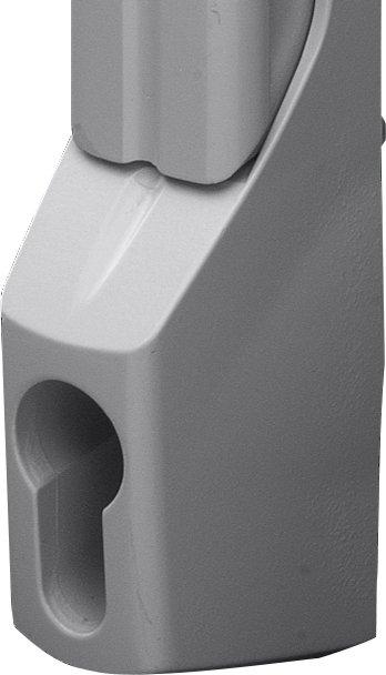 Komfortgriff für Profilhalbzylinder RAL 7035