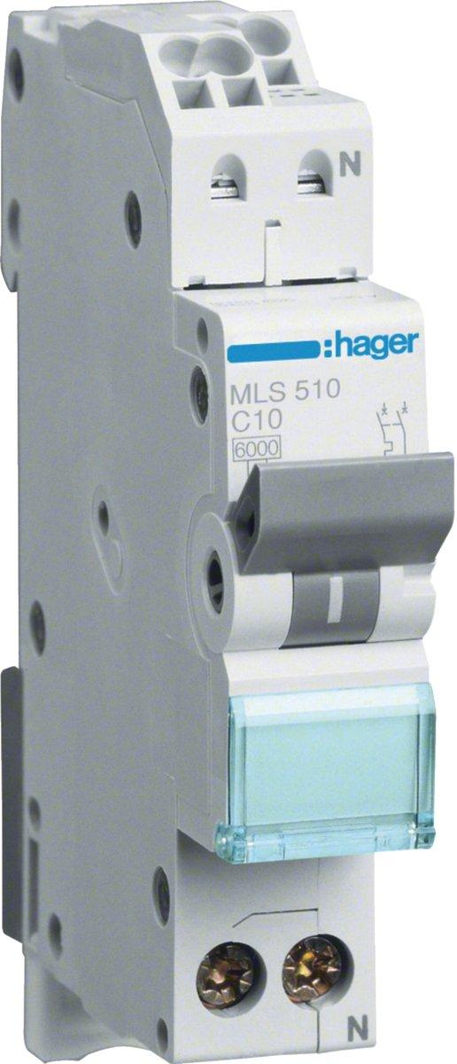 LS-Schalter 1P+N 6kA C-10A QC 1M