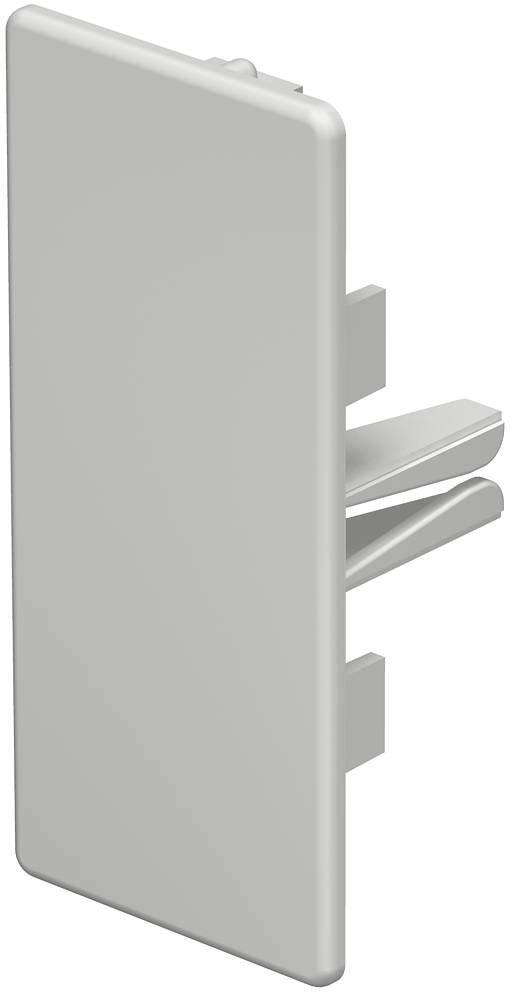 Endstück 40x90mm PVC reinweiß RAL 9010