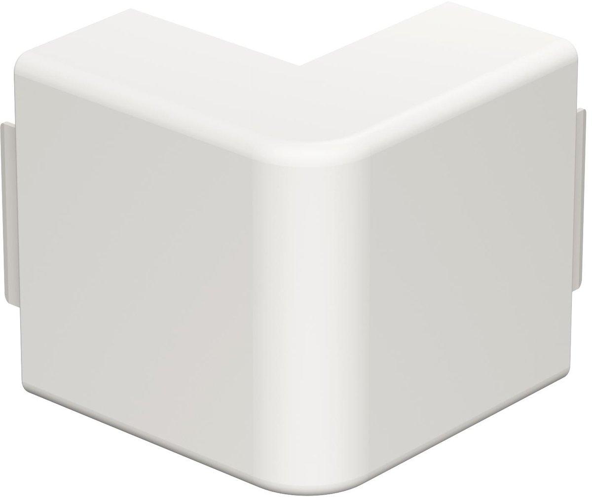 Außeneckhaube 40x90mm PVC reinweiß RAL 9010