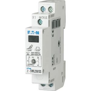Schalter mit LED 230V AC/DC 2S Z-SWL230/SS