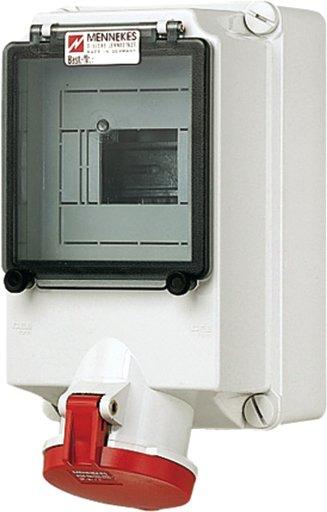 CEE-Steckdose 5X63A 5p 400V 6h IP44