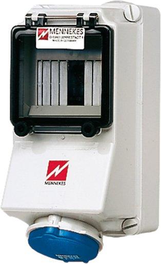 CEE-Steckdose abgesichert 16A 3p 230V 6h IP44