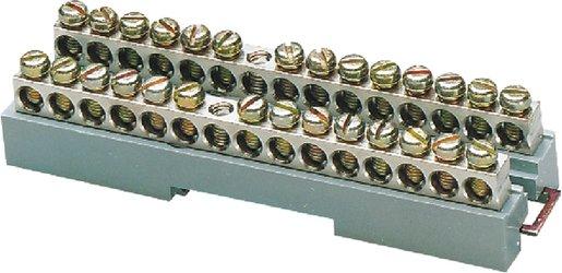 Klemmenträger mit Klemmenschienen KS-3