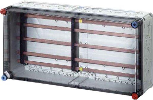 MI 6455 MI-Sammelschienengehäuse 400A Sammelschiene 5pol 600x300x17