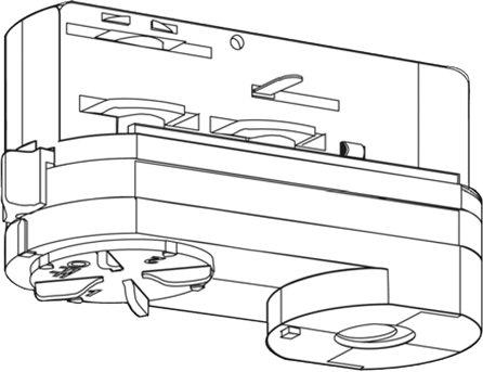 NOA Multiadapter weiß Tragkraft: 10kg XTSA 68-3