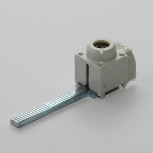 Einspeisekleme 25mm² Steg lang frontal