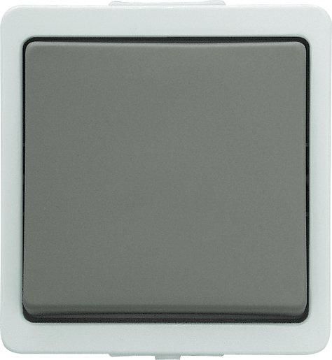 FR-Wechselschalter AP Aus-/ Wechsel 10A 250V ultraweiß