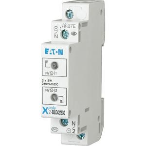 Doppelleuchte LED 2x230V AC/DC
