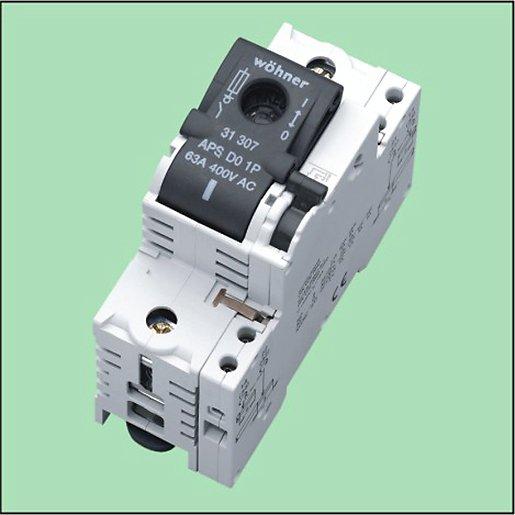 Lasttrennschalter D0 bis 63A 1p+N 31308 Ambus Powerswitch