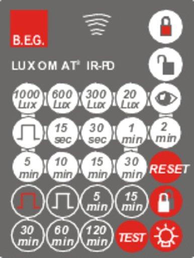 Infrarot-Fernbedienung für LUXOMAT PD1 / PD2 / PD4 / PD5