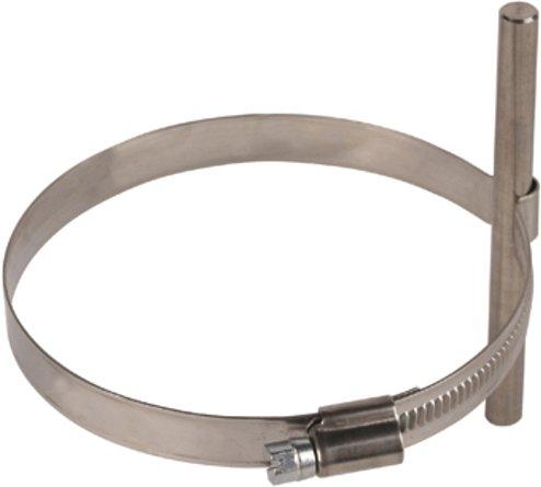 Leitungshalter für Regenfallrohre NIRO Ø 100-120 mm Rd. 8