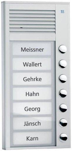 AP-Außenstation Komplett mit 7 Tasten 219x104x16mm