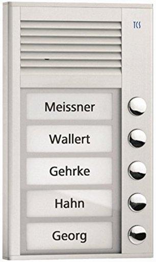 AP-Außenstation Komplett mit 5 Tasten 175x104x16mm