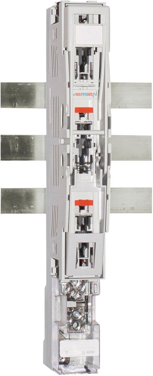 Sicherungslasttrennschalter MULTIVERT 3-polig NH00 160A