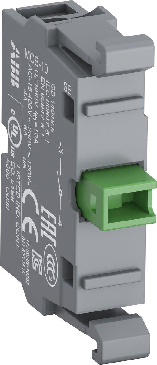Kontaktblock 1S ohne Halter f.Fronteinbau CombiLine-Modular 2.Gen.