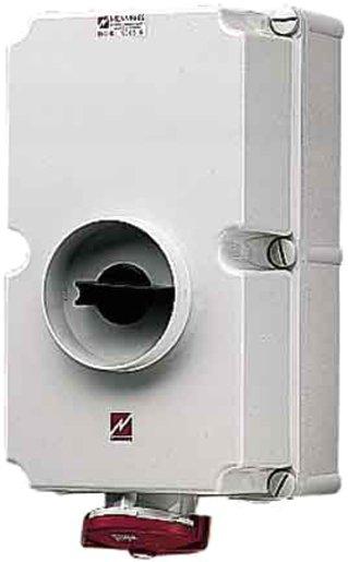 CEE-Steckdose abschaltbar 125A 5p 400V 6h IP67