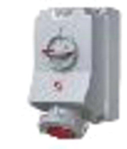 CEE-Steckdose abschaltbar 63A 4p 400V 6h IP67
