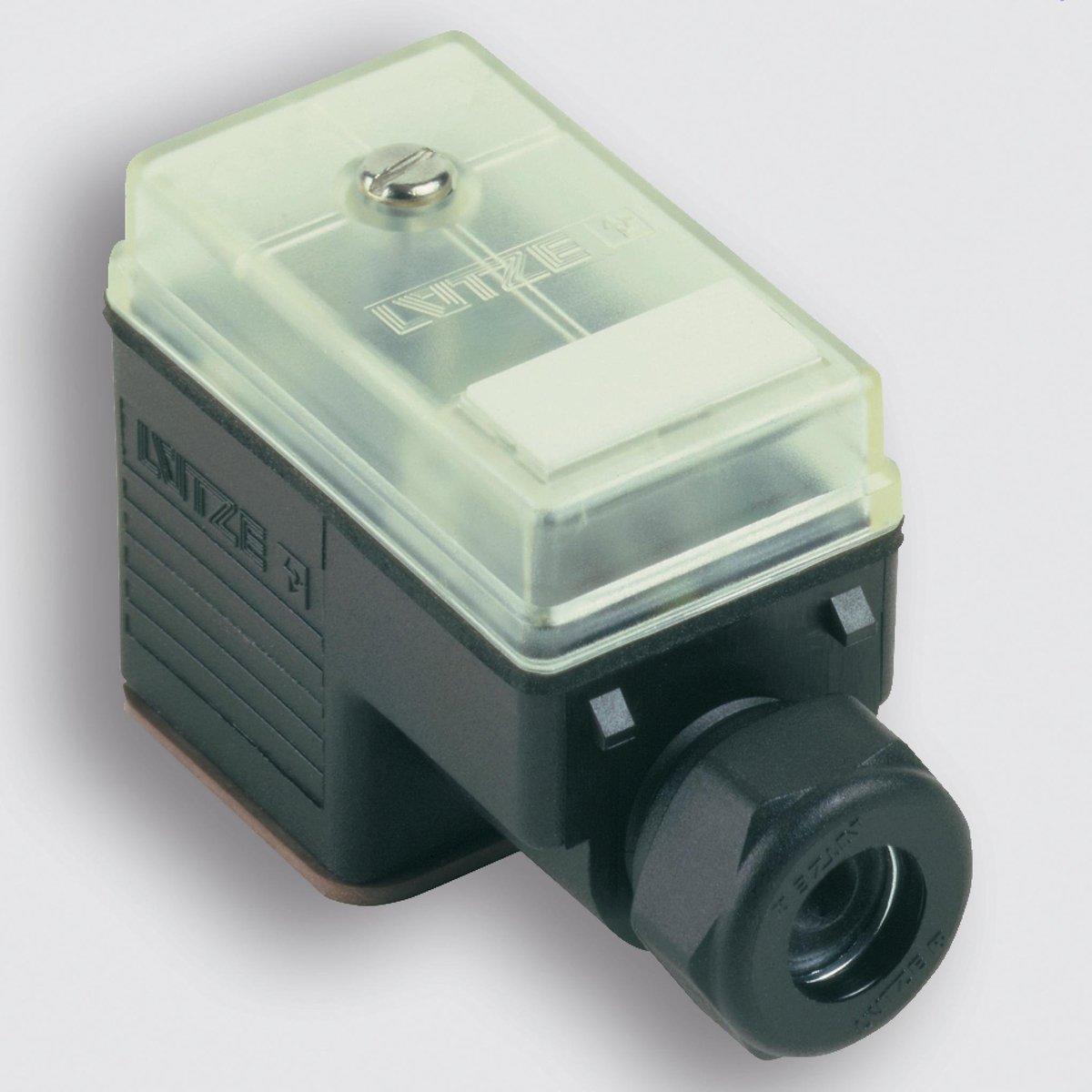 Ventilstecker mit Leutdiode 24V DC 21mA Bauform A