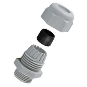 Dichtkabelverschraubung POWTL 9 RAL7035 lichtgrau Polyamid