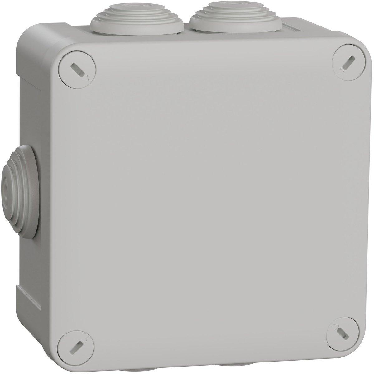 Mureva BOX Abzweigdose 7 Tüllen Ø25 105x105x55mm