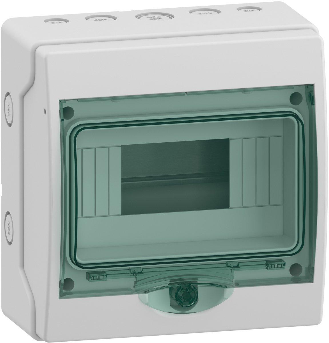 Installationskleinverteiler Mini Kaedra AP 1R 8TE IP65