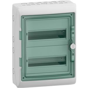 Installationskleinverteiler Kaedra Aufputz 2R 24TE IP65